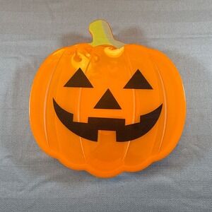 Cook With Color Halloween Pumpkin Snack Box Orange Jack-O-Lantern HWSNKTG9 2383